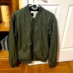 Men’s Green Bomber Jacket